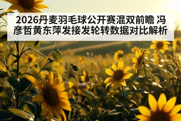 2026丹麦羽毛球公开赛混双前瞻 冯彦哲黄东萍发接发轮转数据对比解析